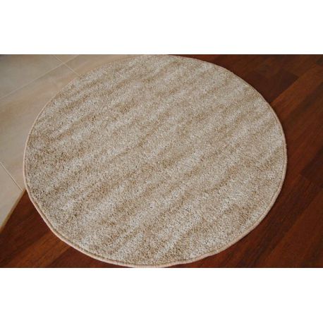 Tapete redondo creme Clearance